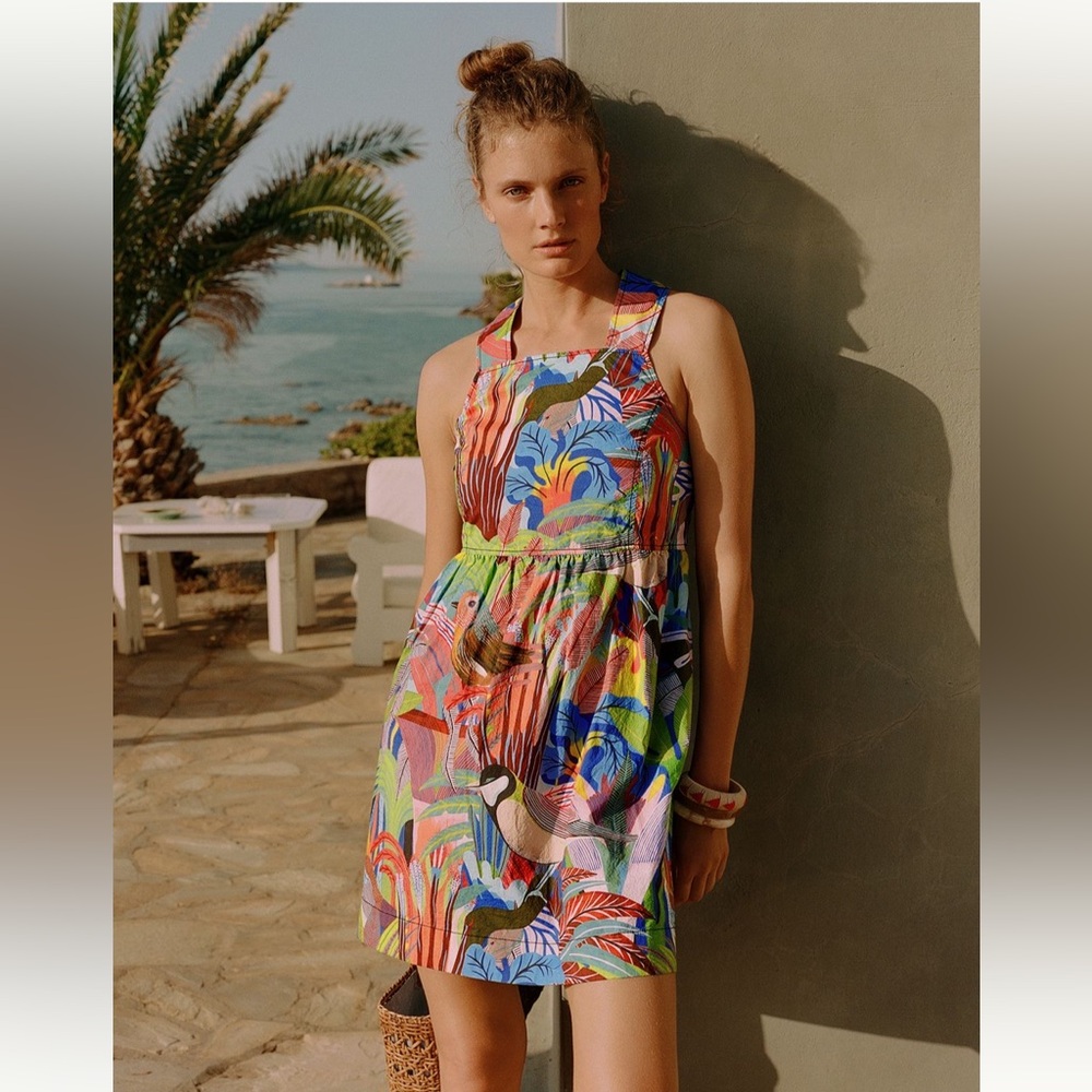 Orane Sigal Swing Mini Dress